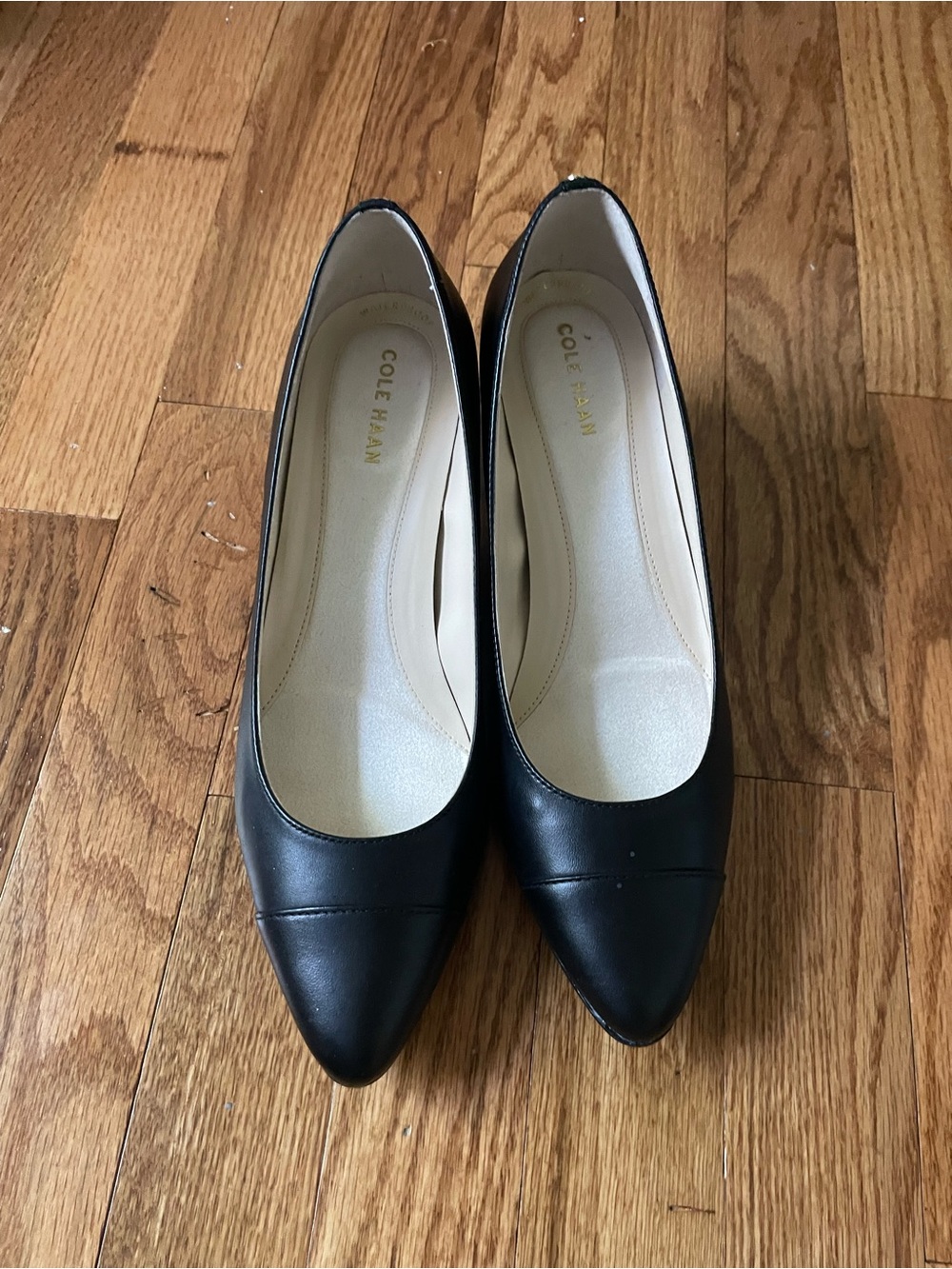 Women’s Cole Haan Go-To Park Pumps, US 7.5 Black Classic